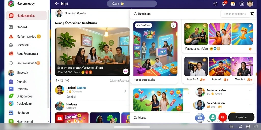 Tampilan antarmuka yang intuitif dan menarik.
