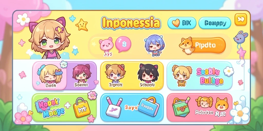 Screenshot menampilkan tampilan antarmuka yang intuitif dan menarik.