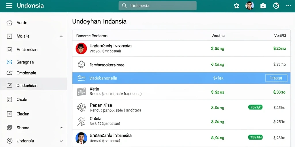 Tampilan antarmuka yang menarik perhatian.